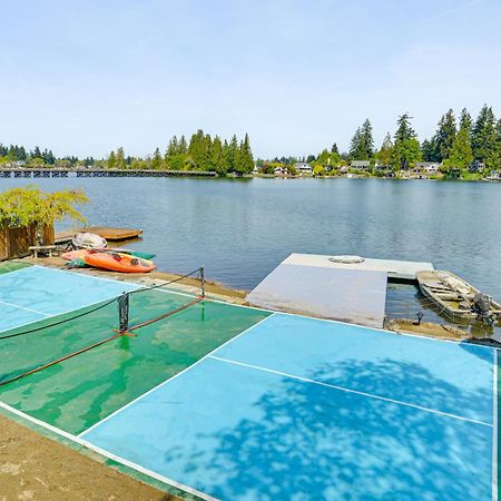 Tacoma Home On Steilacoom Lake With Dock! Extérieur photo