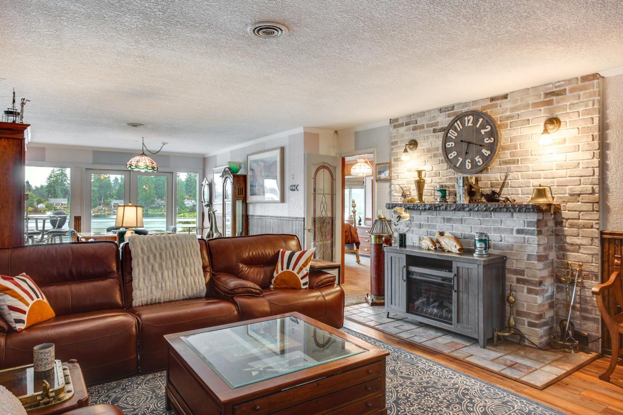 Tacoma Home On Steilacoom Lake With Dock! Extérieur photo