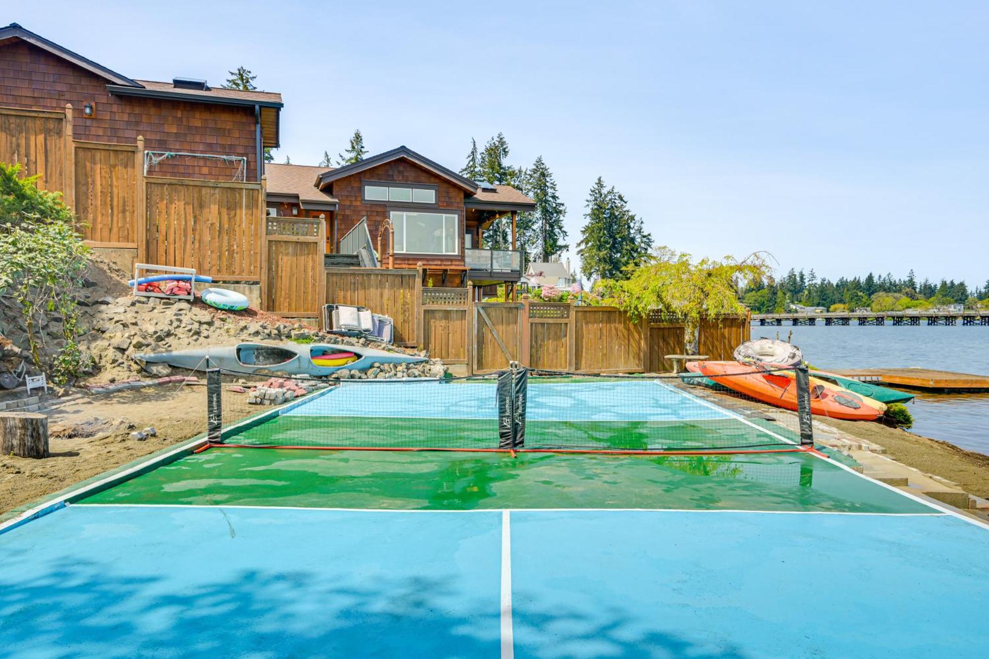 Tacoma Home On Steilacoom Lake With Dock! Extérieur photo