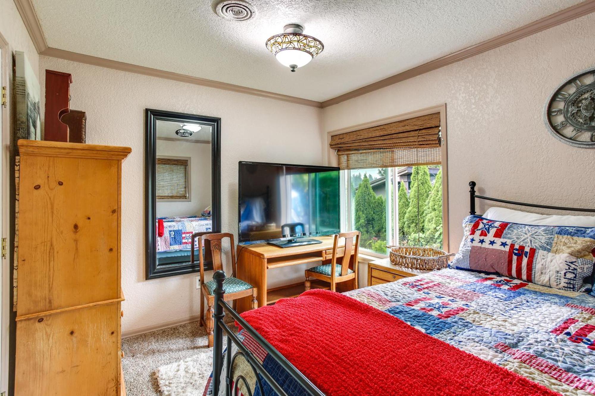 Tacoma Home On Steilacoom Lake With Dock! Extérieur photo